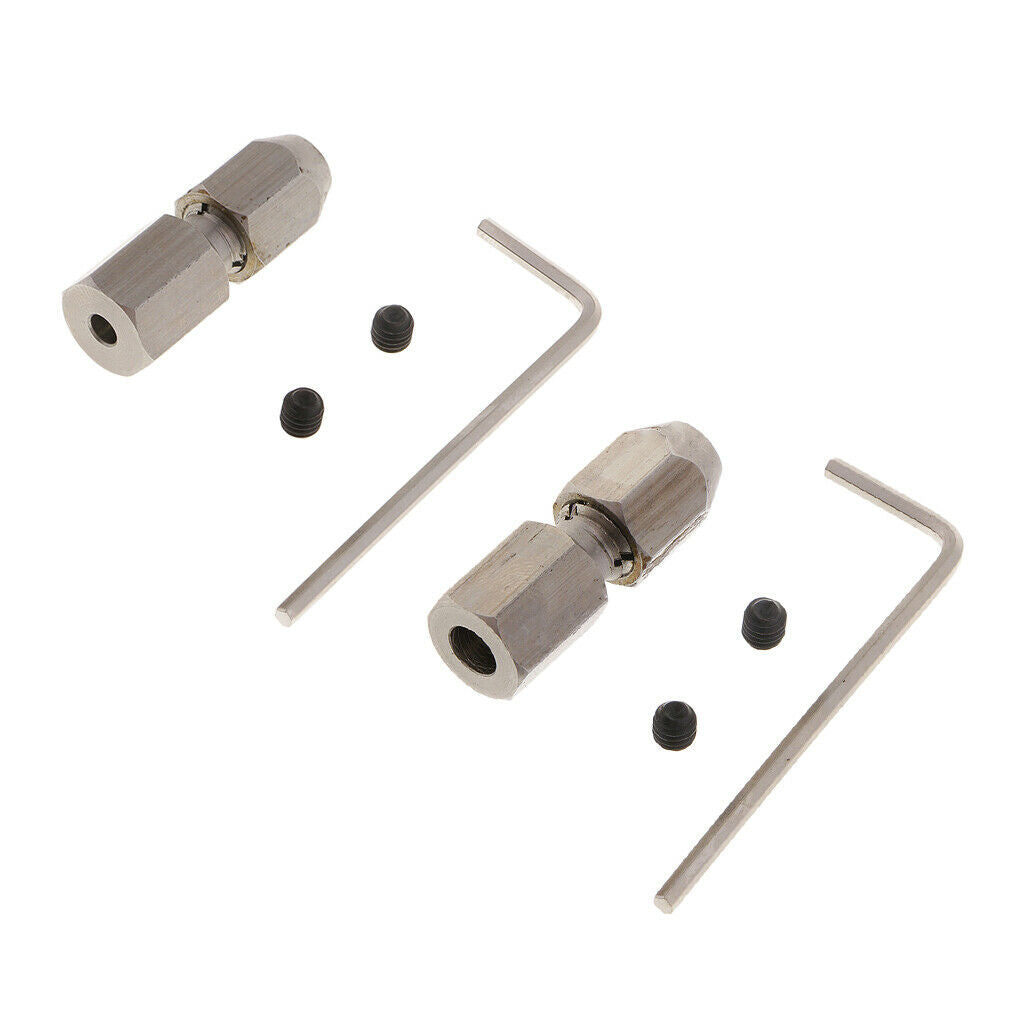 Steel Flex Collet Coupler Motor Shaft Coupling Cable RC Boat Parts 3.17-4mm