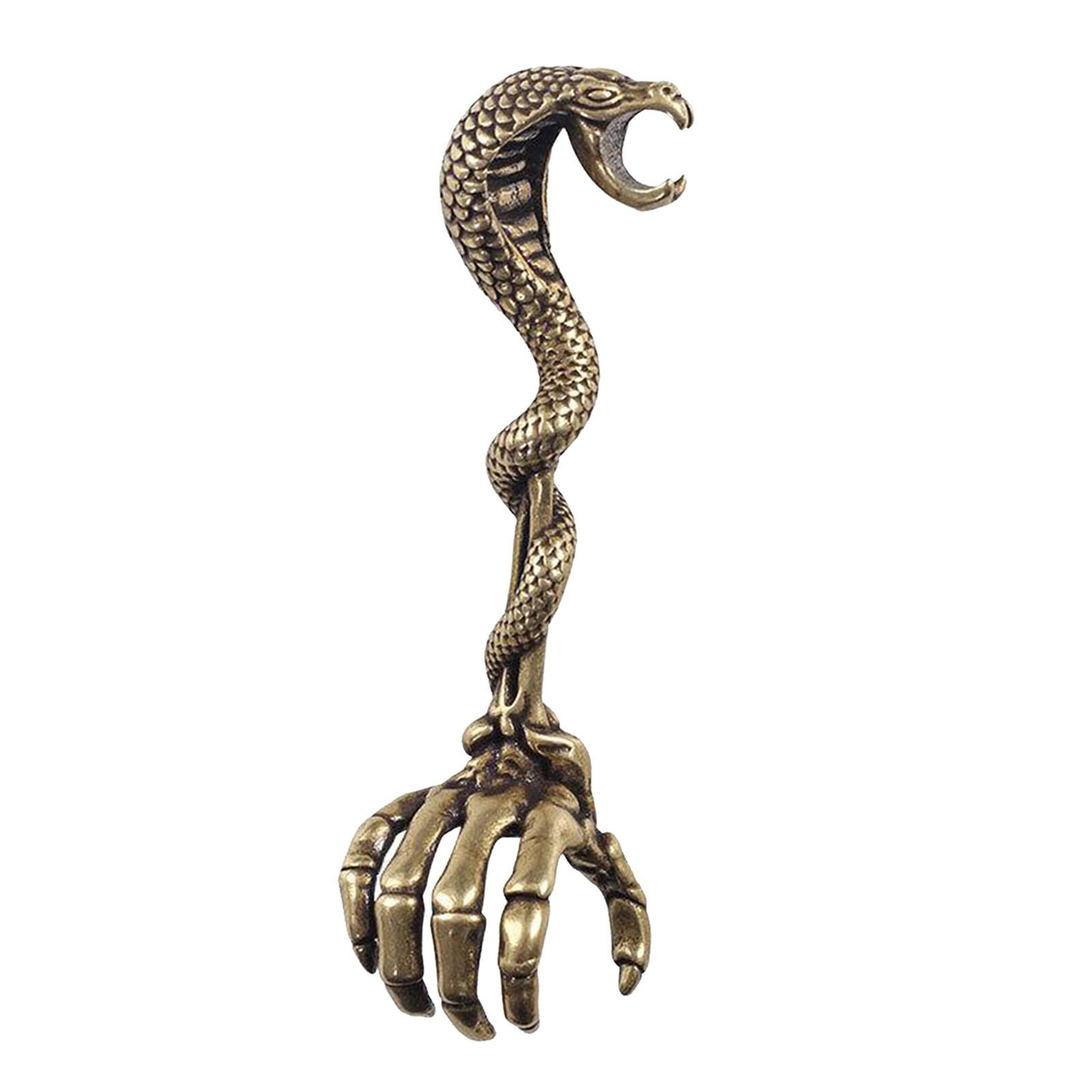 Pure Brass Finger Joint Ring Fashion Cigarette Stand Holder for Ladies