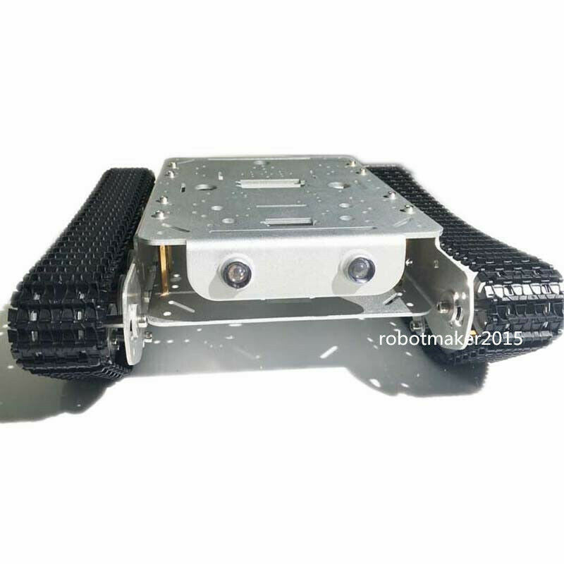 Aluminum Alloy Independent Suspension Tracked Robot Tank Chassis for Arduino DIY