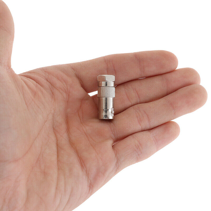 1pcs BNC Female to F Type Male RF Coaxial Cable Connector Metal Adapt.l8