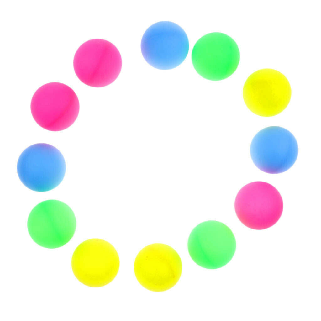 12 Pack Multi-functional Table Tennis Balls 40mm Party Decoration Balls