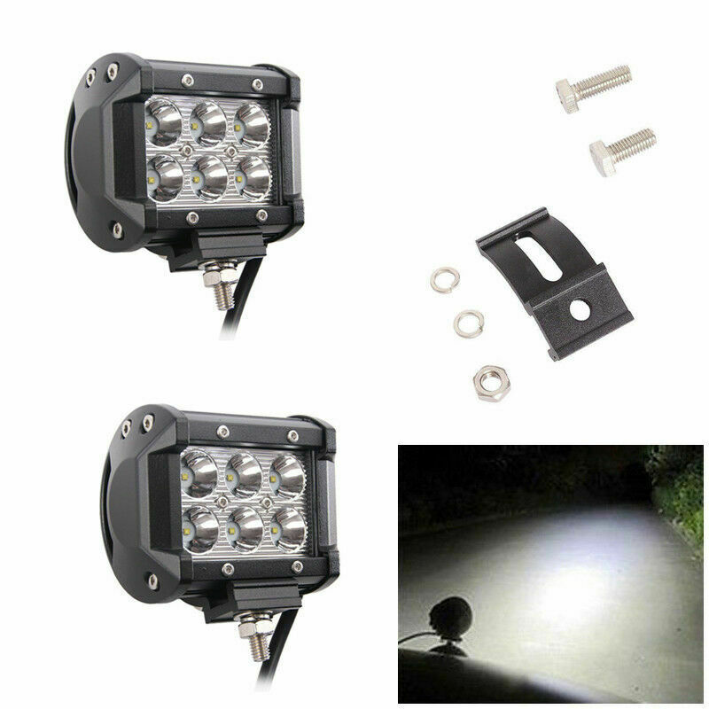 2PCS Spreader Light 18W LED Deck / Mast Lamp For Boat Marine Yacht 18W 10-30VDC