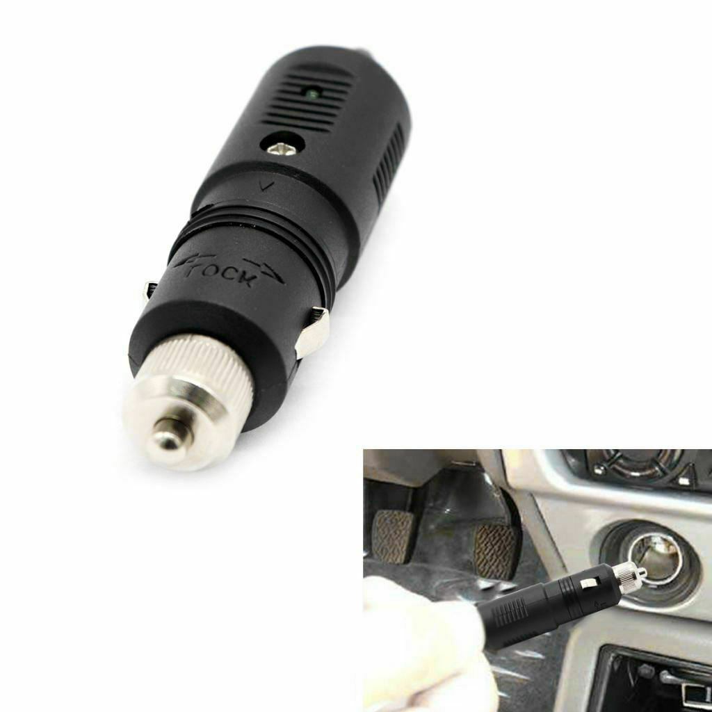 1x 12V-24V 5A Male Car Cigarette Lighter Socket Plug Connector