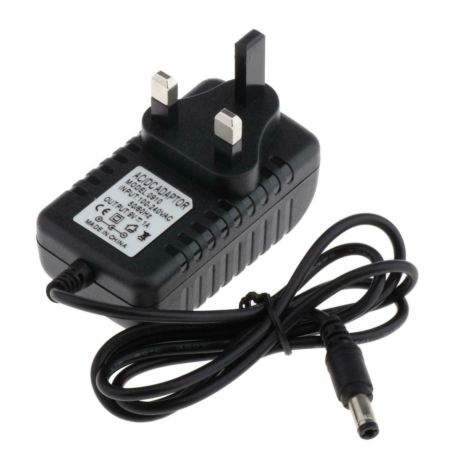 9V Guitar Effect Effector Power Supply Adapter w/ 1 to 5 Way Splitter Cable