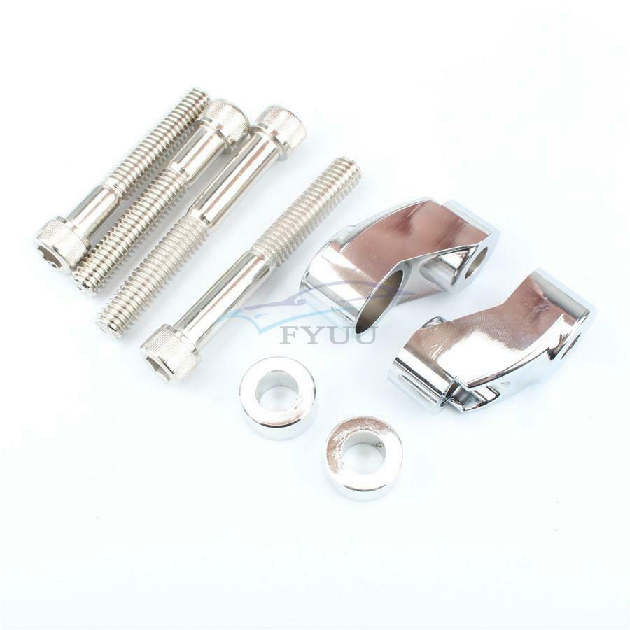 1PCS Motorcycle Turn Signal Positioning Kit For 39/49MM Sportster FXR FXD Dyna