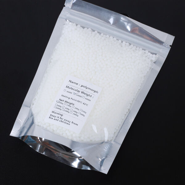 100g/bag Plastimake Friendly Thermoplastic Polymorph Moldable Plastic Pellets