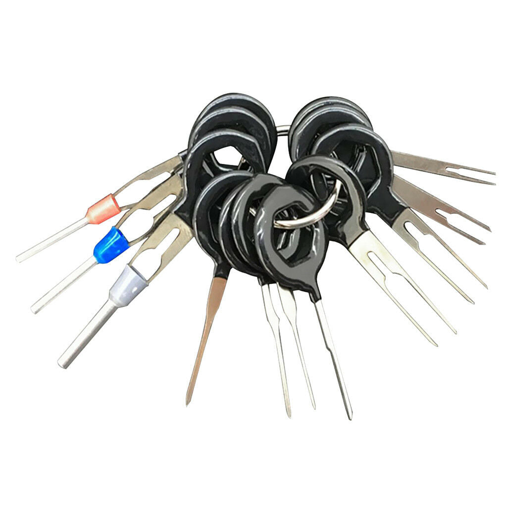 11pcs Terminal Removal Tool Wiring Crimp Connector Pin Extractor Puller