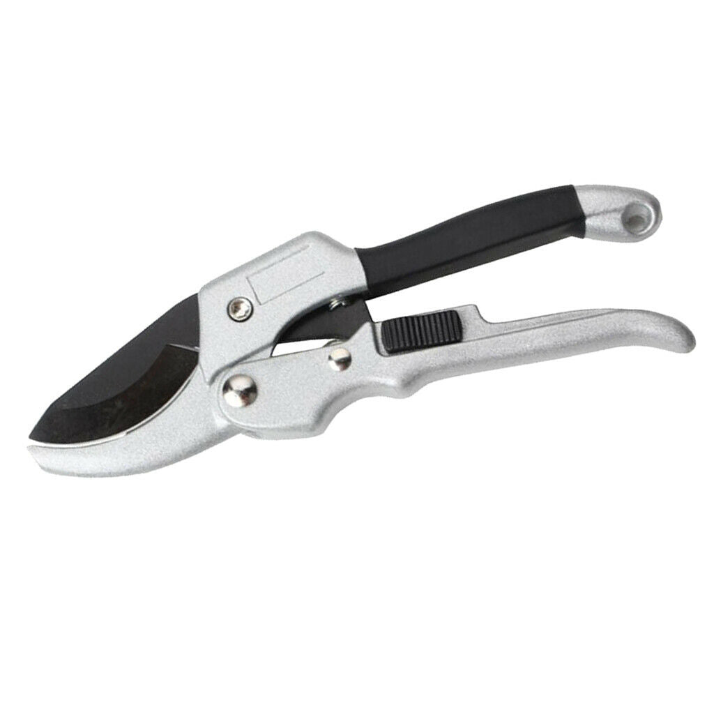 Garden Pruning Shear Curved Plant Scissor Garden Trimmer Labour Saving 200mm