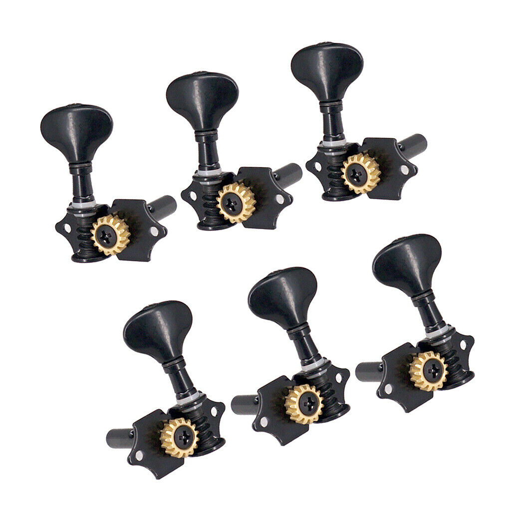 6PCS Acoustic Guitar Tuners Tuning Pegs Keys Machine Heads 3L 3R
