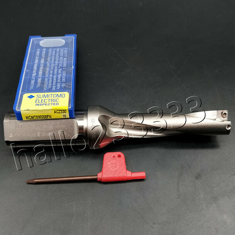 WC-18.5-4D-C25 U drill bit fast drill bit Φ18.5mm-4D+ WCMX030208 U drill inserts