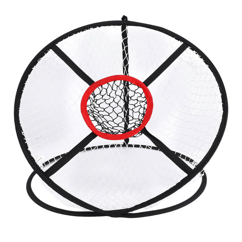 Two Layers Pop-Up Indoor Outdoor Golf Practice Training Target Chipping Net