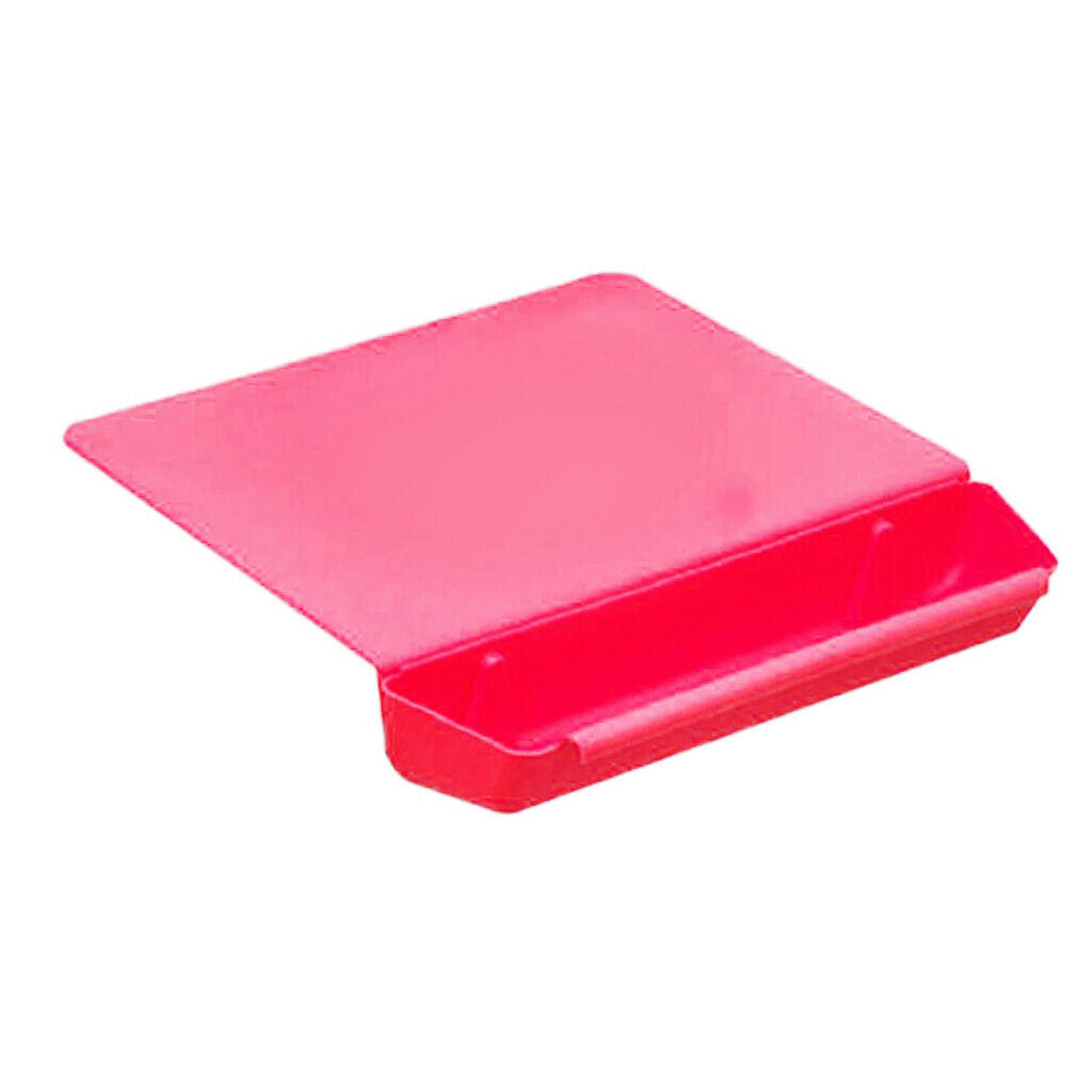 Kitchen Detachable Chopping Board w/ Storage Groove Non-Slip Food grade Red