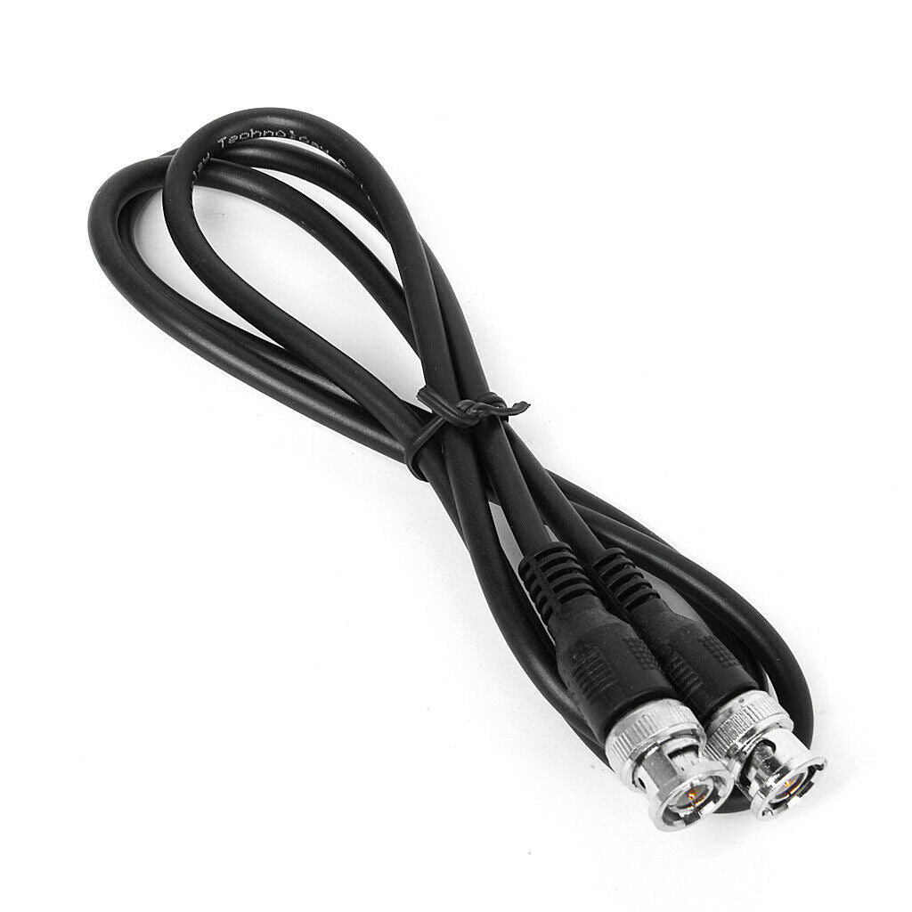 5 Pack 1M 3ft BNC Male to BNC Male M/M RG58 CCTV Camera Coaxial Cable Adapter
