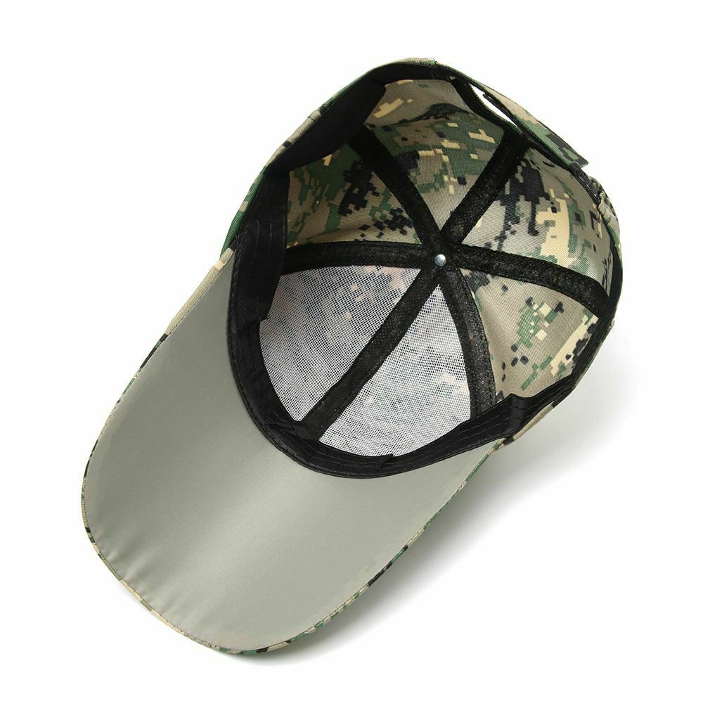 Camouflage Headwear Outdoor Military Hat Baseball Cap Snapback Sunhat