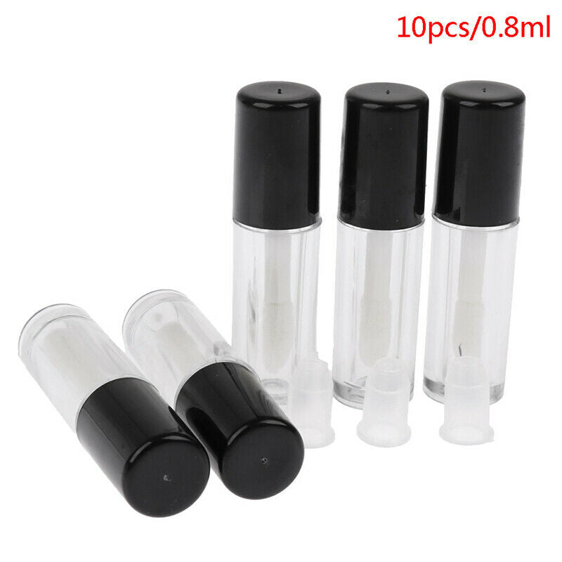 10pcs 0.8ml empty lip gloss tubes lip balm tube lipstick cosmetic containerJ DF