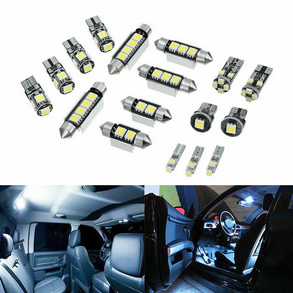 17Pcs Error Free Premium LED Light Interior Package For BMW E90 E91 E92 3 Series