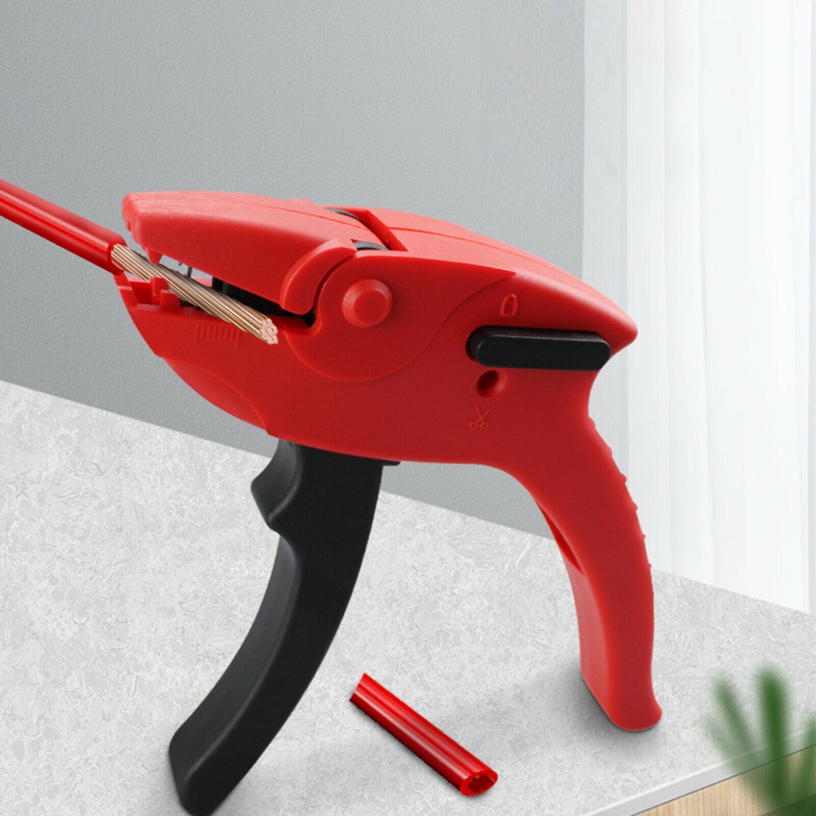 Wire Stripper Cutter 2 in 1 Heavy Duty Wire Stripping Tool for Electronic