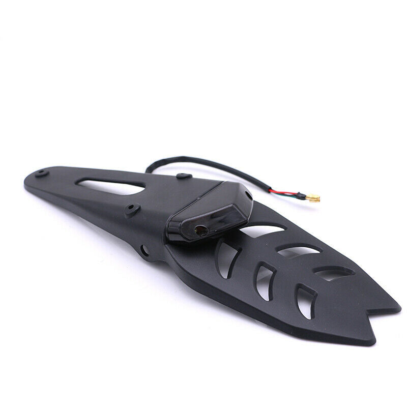 Off-road Dirt Bike Running Universal Smoke LED Rear Fender Brake Tail Light Lamp