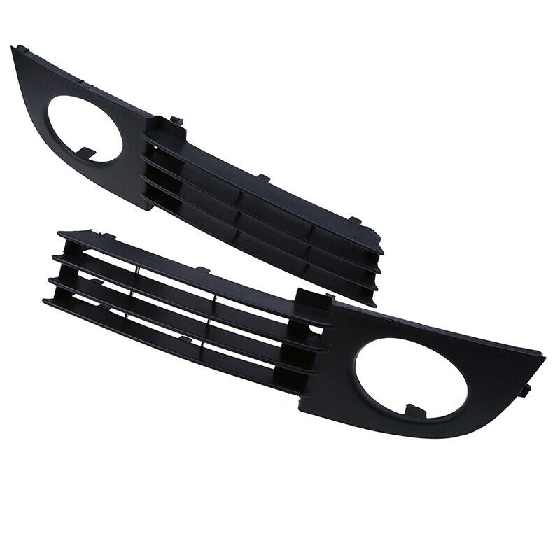 Fit Audi A6 C5 2002-2005 04 Pair Front Bumper Fog Light Lamp Grilles Vent Covers