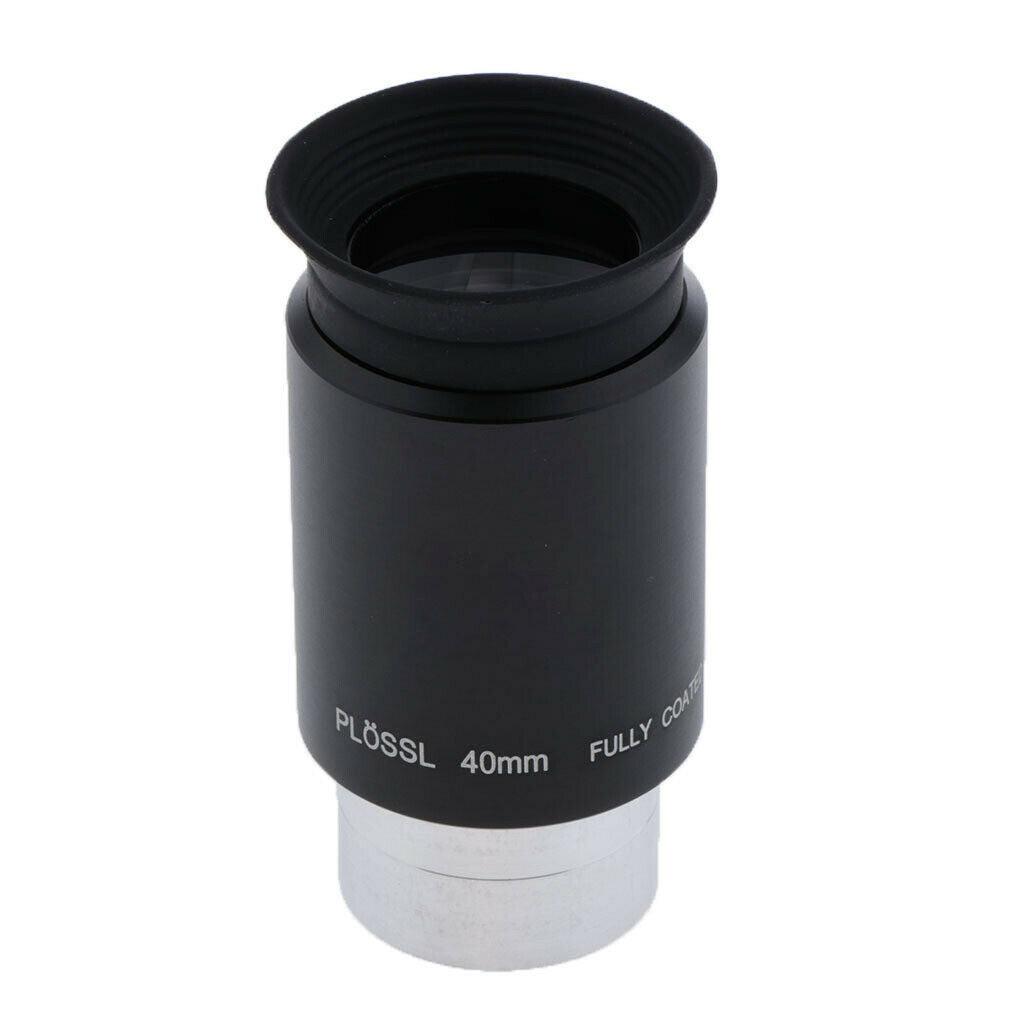 1.25" Plossl 40mm Eyepiece Fully Multi-coated Metal for Astronomy Telescope