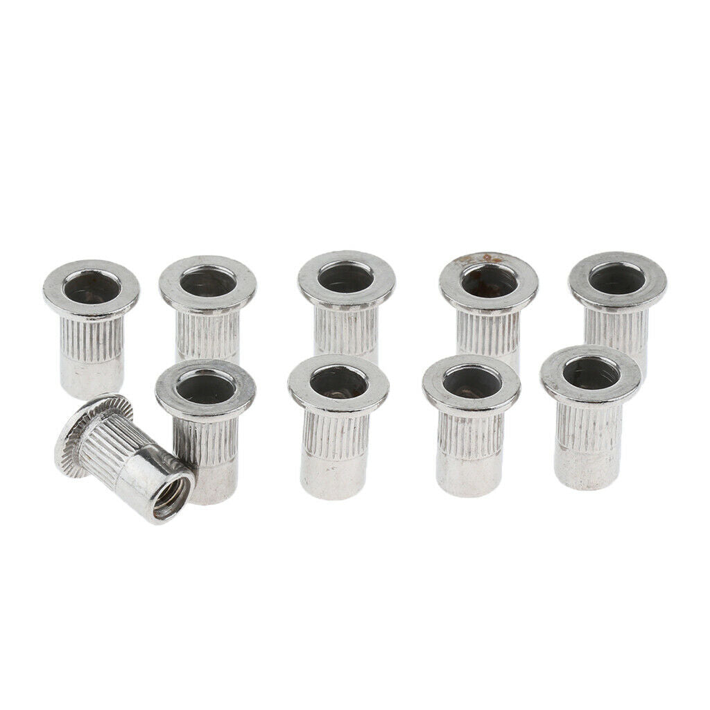 40Pcs M4 M5 M6 M8 Stainless Steel 304 Rivnut Small With Countersunk Head