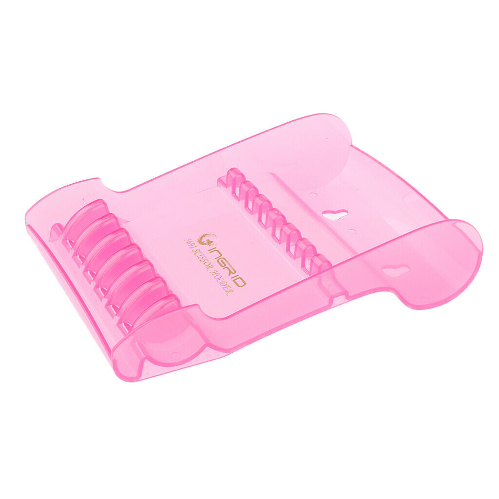 Barber Stylist Haircutting Scissors/Shears Holder Non-slip Box Pink