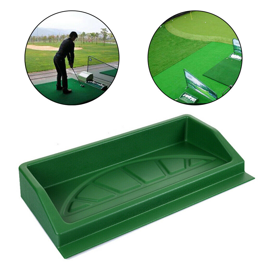 Driving Range Golf Ball Tray Outdoor Putting Mat Practive Ball Holder Accs