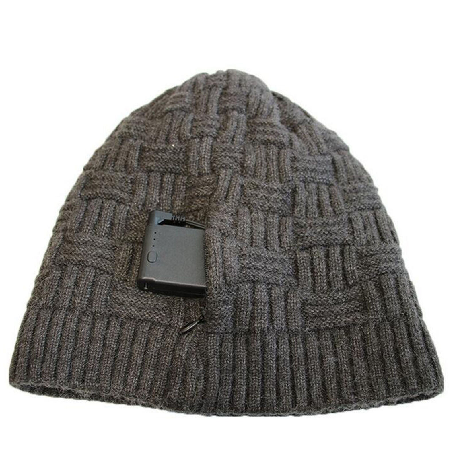 Men Women Electric Heated Hat Rechargeable Intelligent Warm Cap Winter Outdoor