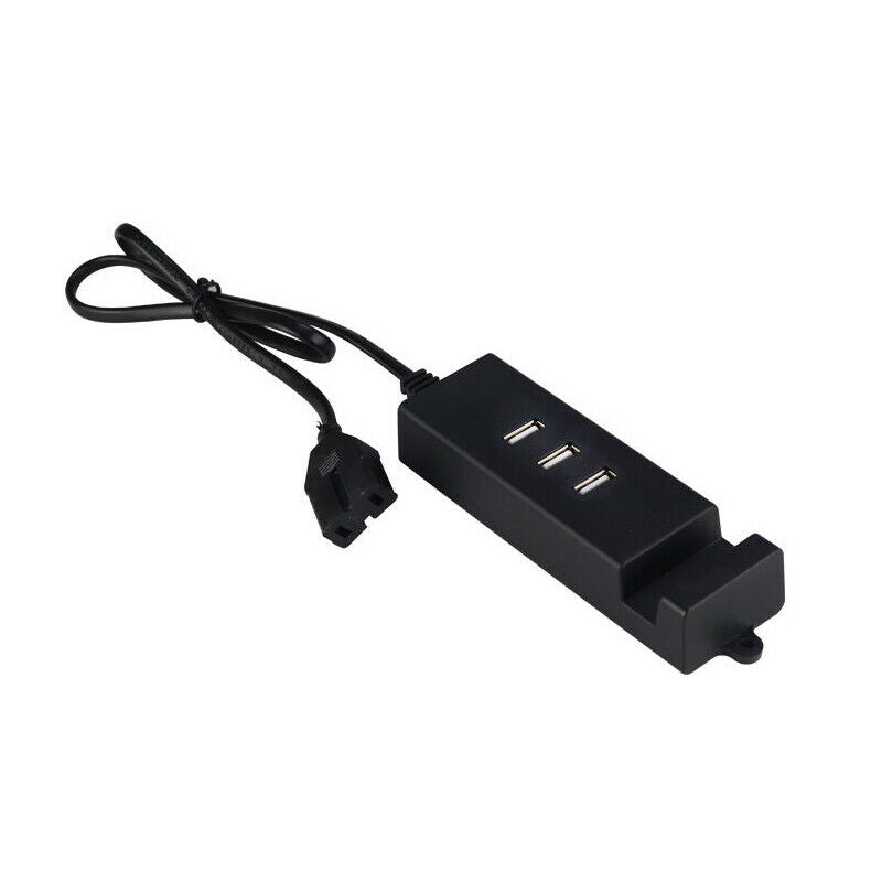 3A Intelligent Fast Charging Socket Port USB Charger for 9-90V Scooter Bicycle