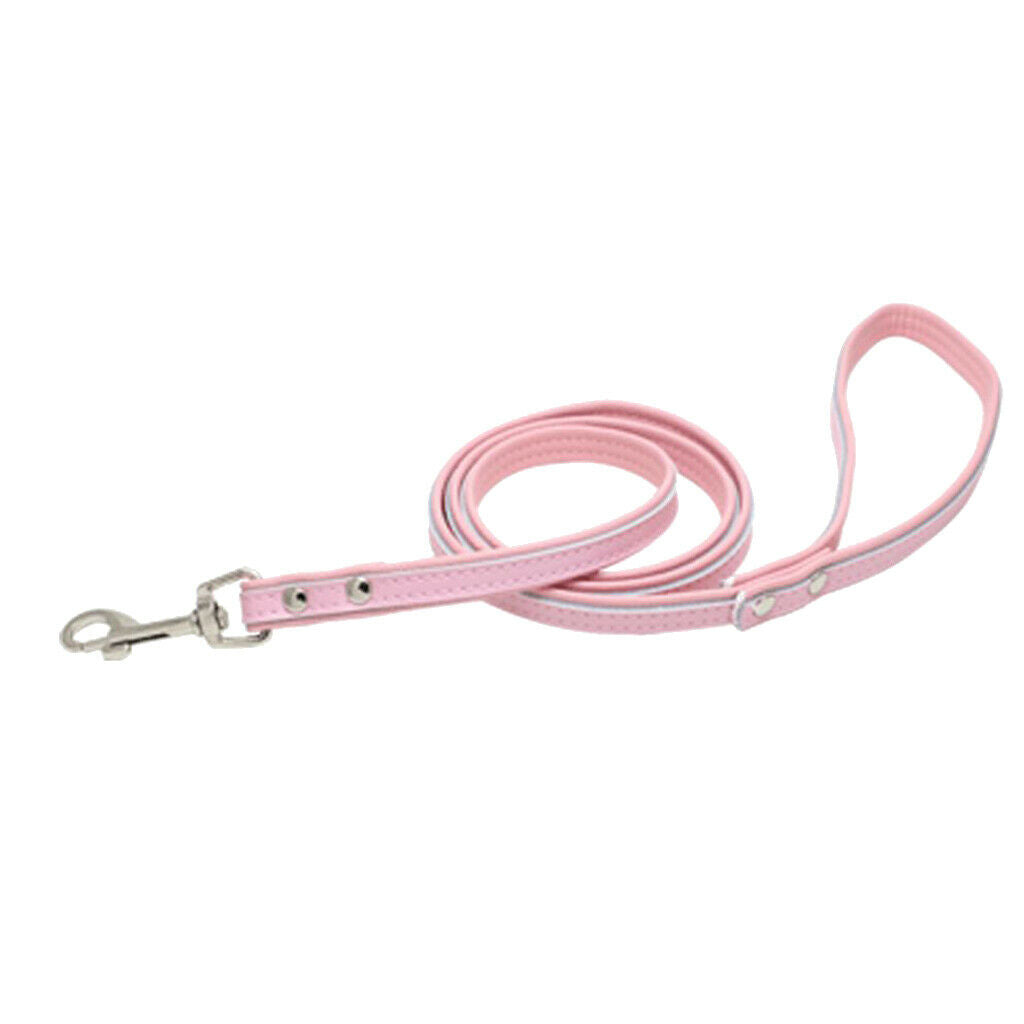 Pet Dog Leash Traction Rope Dog Walking Leash Training Harness Pink