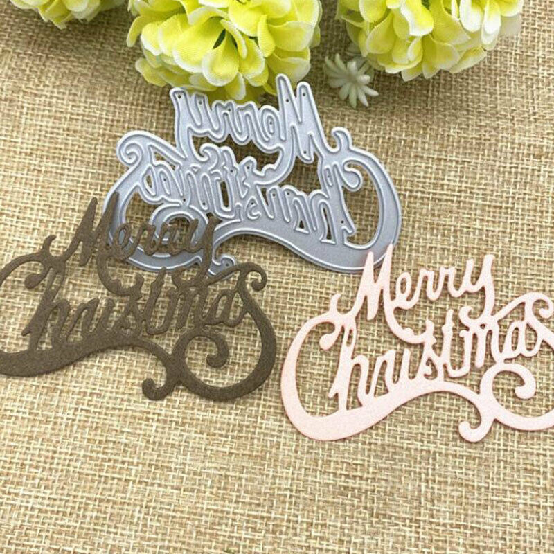 Cutting Die Metal Stencil Carbon Steel Embossing for Christmas Paper Card.l8