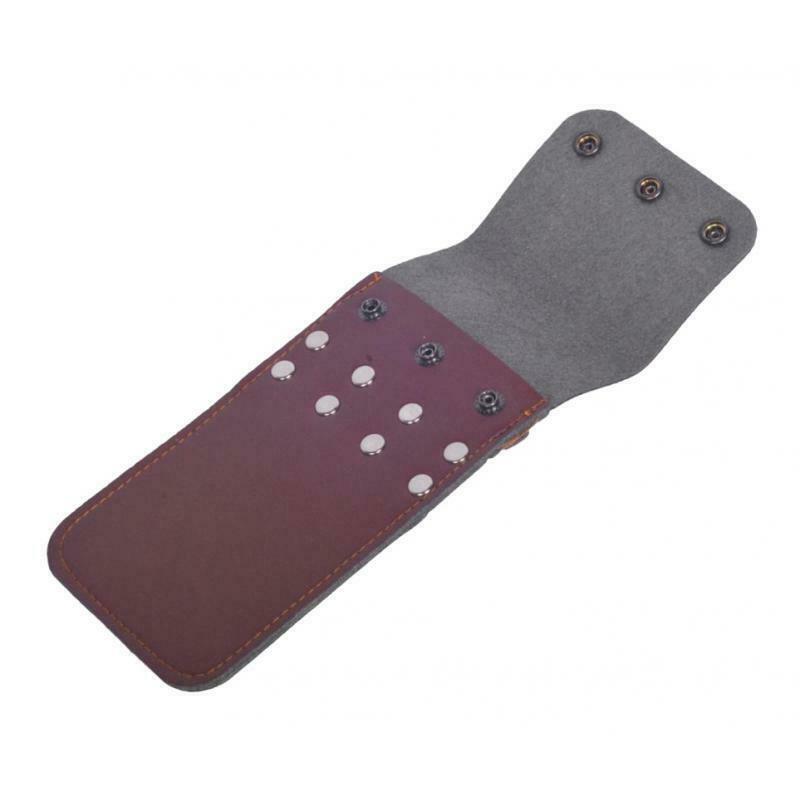 Leather Arrow Quiver Archery Storage Pouch Bag Bow Pocket for Hunting Brown