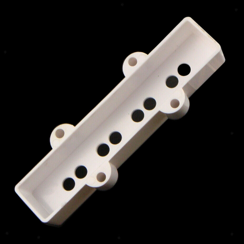 Pack of 2 white bass pickup covers Neck & Bridge for JB Bass
