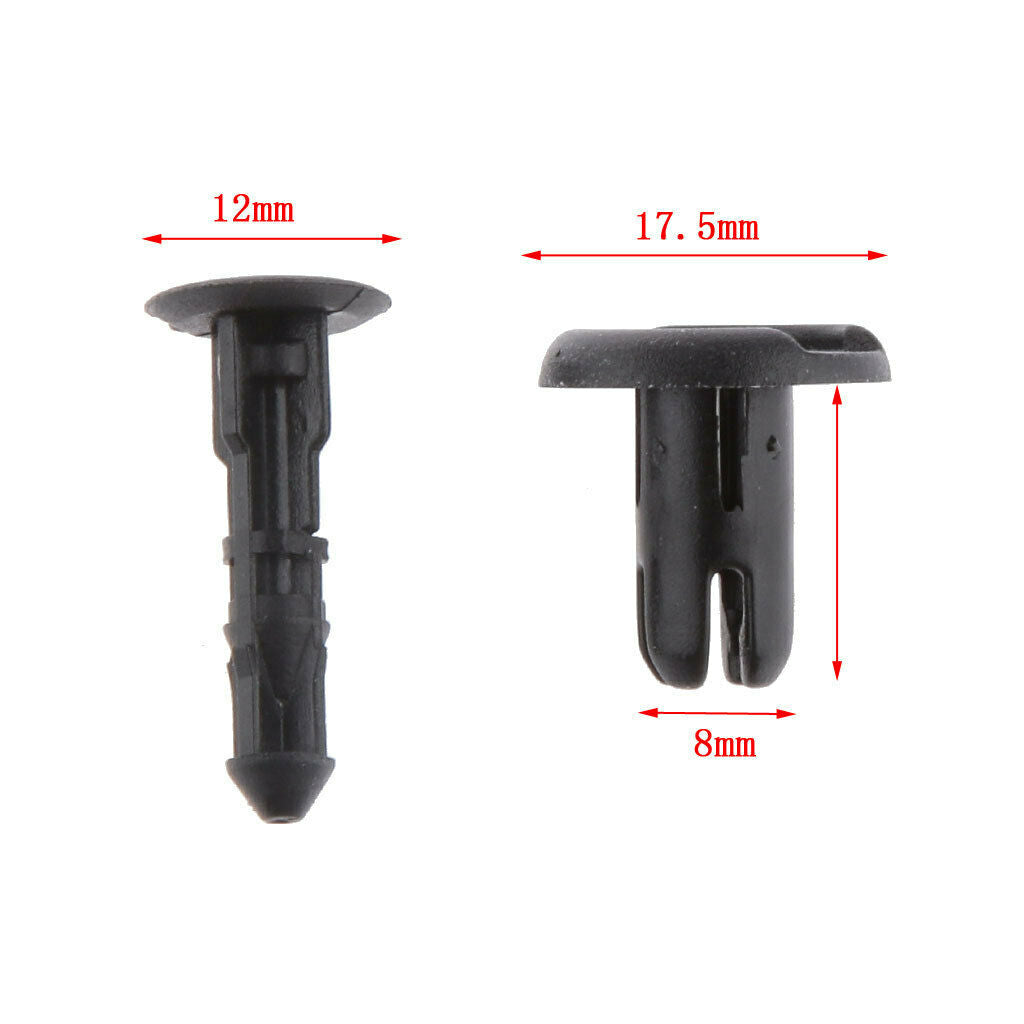 50pcs Bumper  Hood Moulding Grille Clip Fastener 90505sxo003 For Suzuki