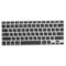 Korean/ English Silicone Keyboard Cover for Macbook Pro 13" 15" Laptop Black
