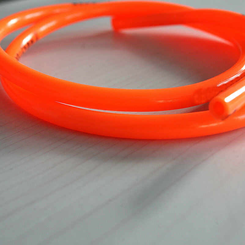 Motorcycle Bright color  Fuel Line 8mm 30“ Orange Fuel Gas Hose Tube 3c-f .l8