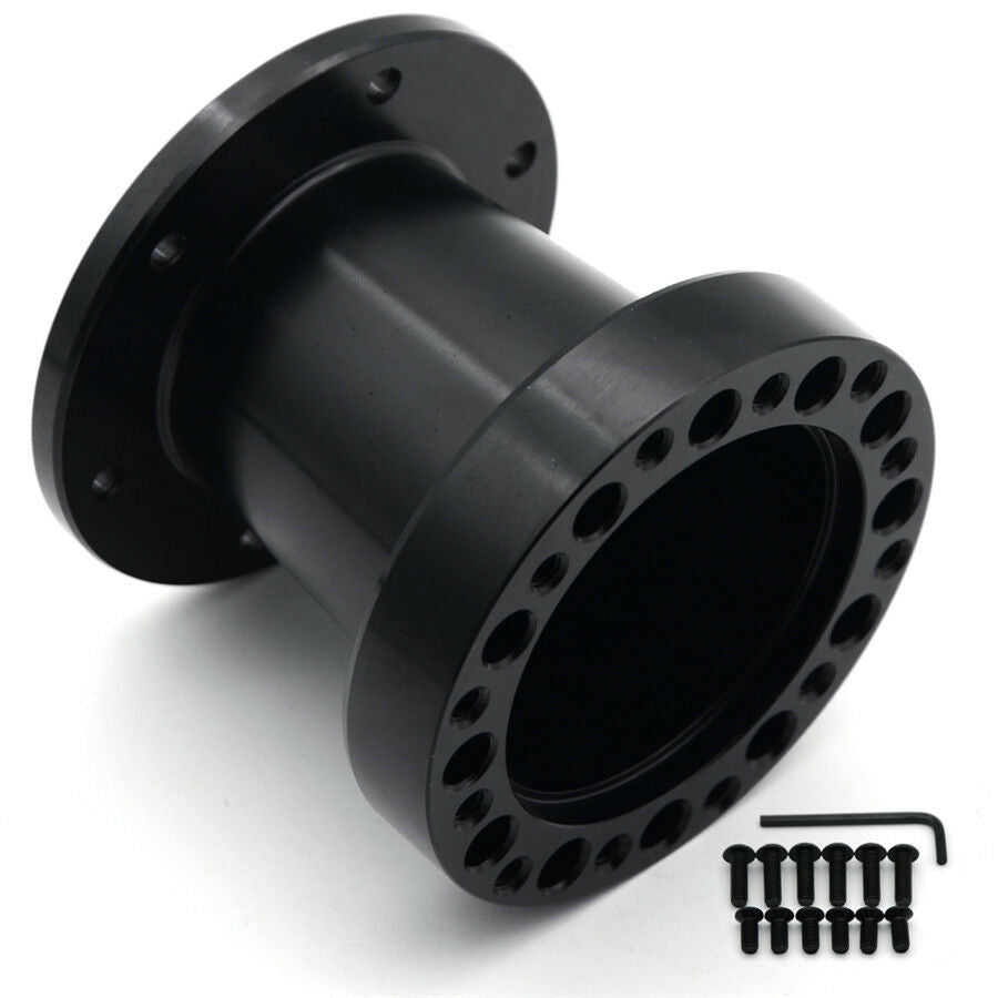 Universal Steering Wheel Hub Spacer 3 INCH Aluminum Steering Wheel Hub Boss Kit