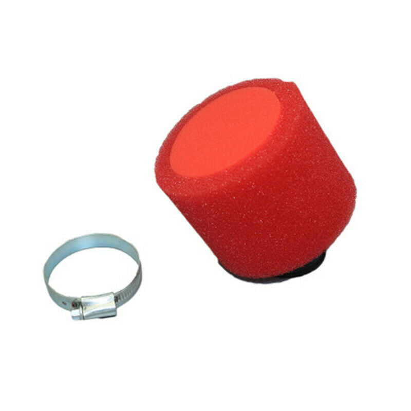 35mm Sponge Foam Air Filter Cleaner Bent Neck For 50 70 90 110CC Motorcycle Well
