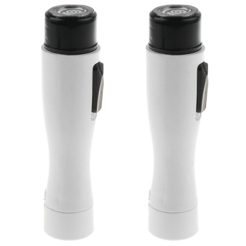 2X Women Facial Hair Removal Painless Hair Remover Shaver Electric Razor