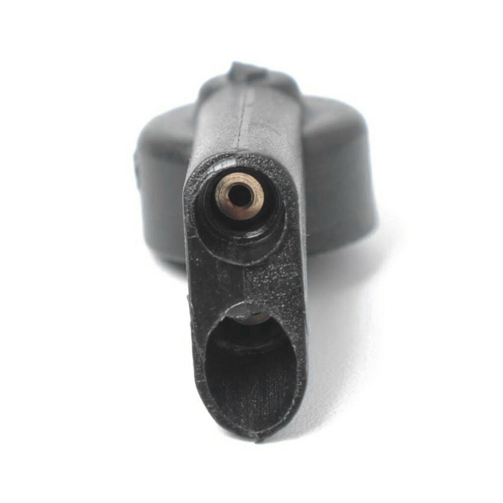 2x Black Windshield Wiper Water Spray Jet Washer Nozzles for Audi A3 S3 A4