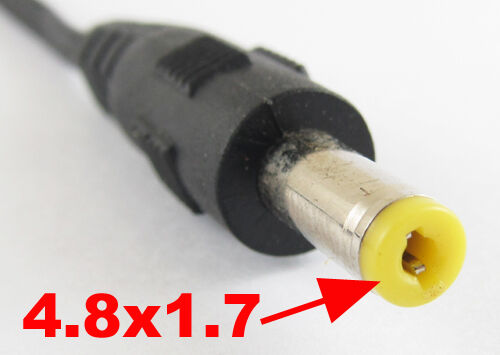 5pcs 0.15M 4.8x1.7mm Male Plug to 5.5x2.1mm Female DC Power Adapter cable New