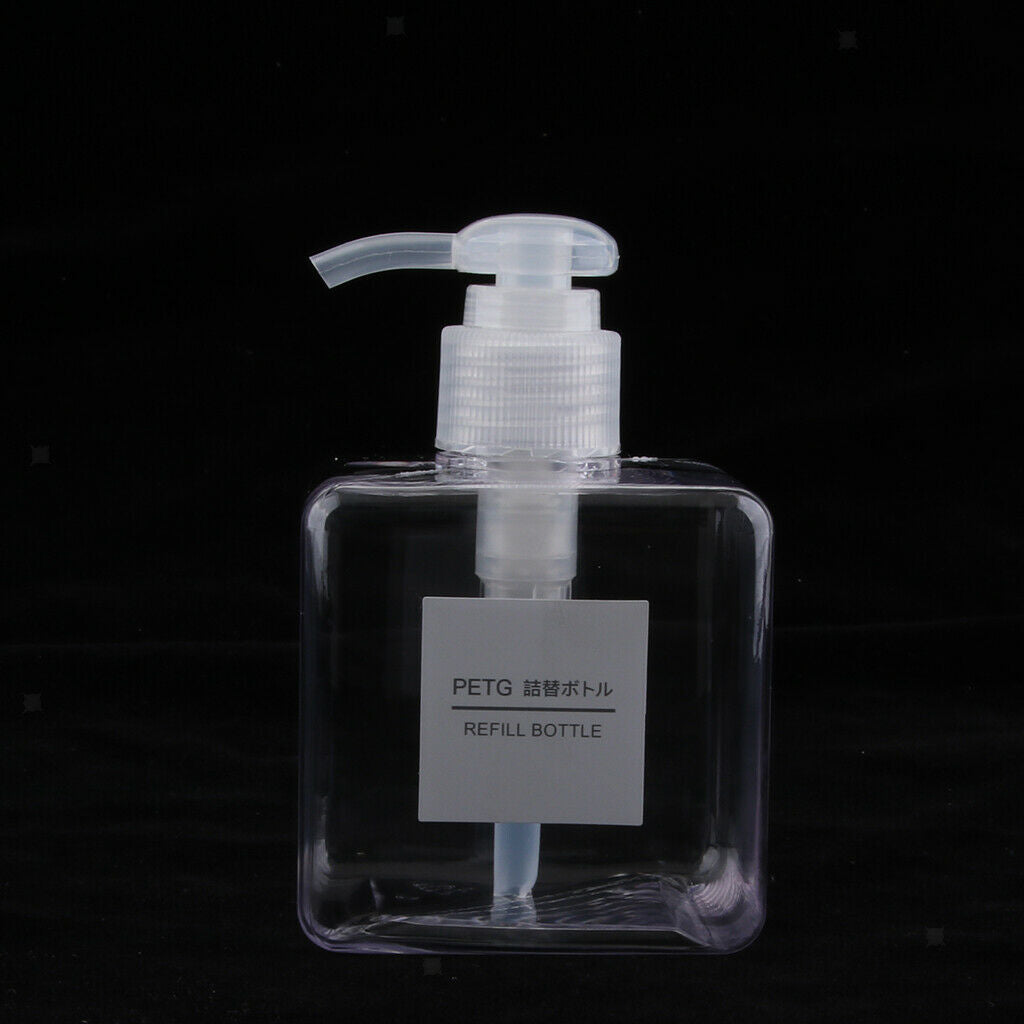4pcs 250ml Foaming Soap Dispenser Cosmetic Containers Pump Bottles