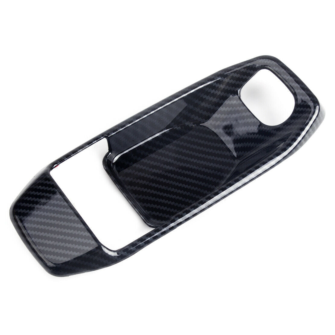 4pc/set Carbon Fiber Style Inner Door Bowl Cover Trim Fit for Jeep Wrangler as