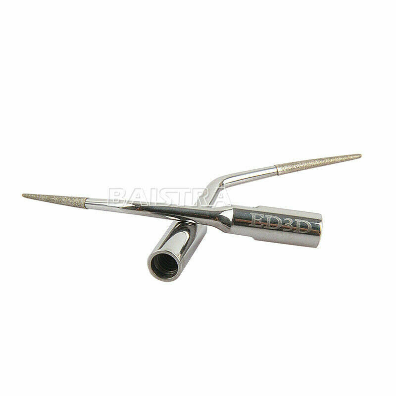 10 X Dental Endo Diamond Scaler Tips ED3D Fit DTE SATELEC Scaling Handpiece