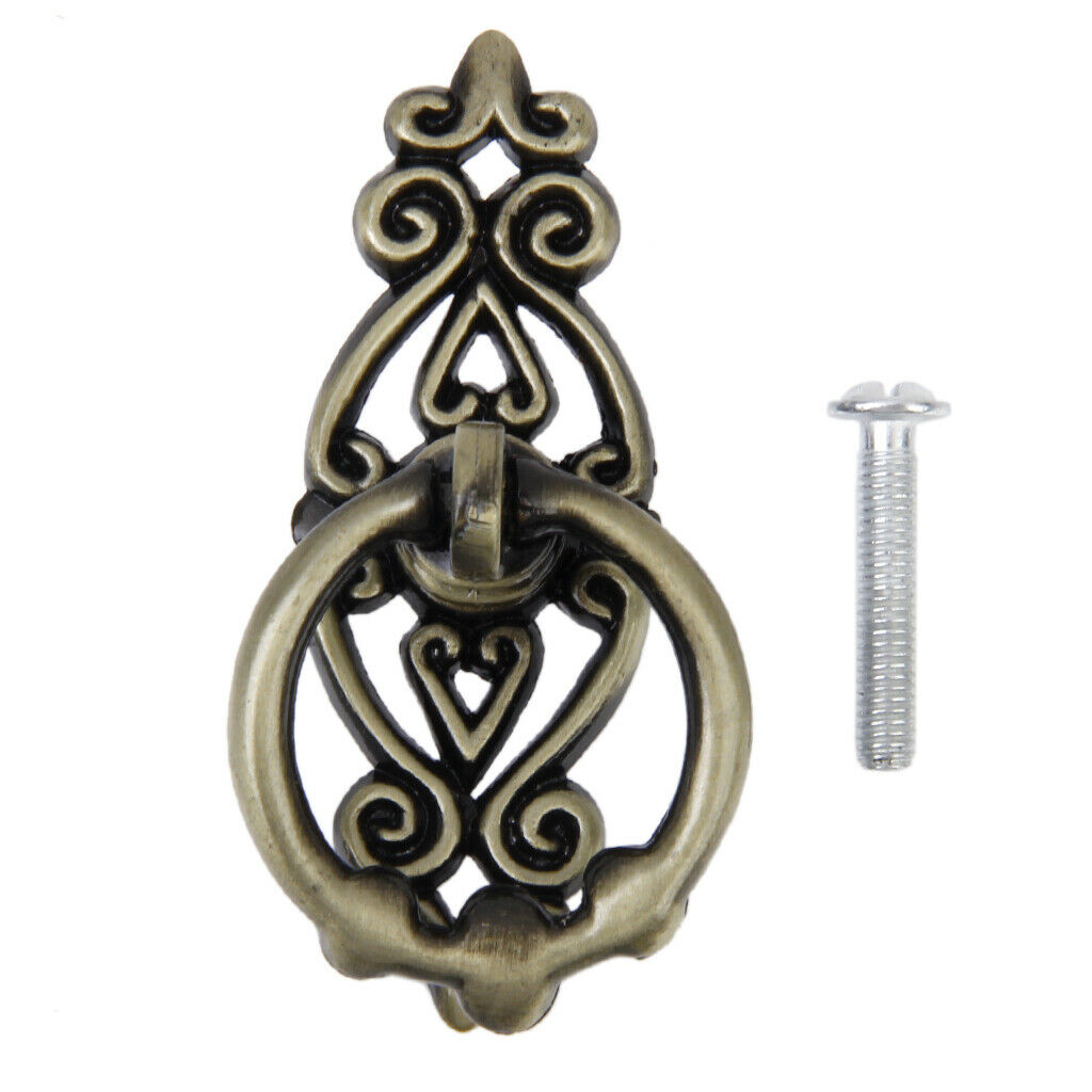 Knob Pull Handle Cupboard Door Knobs with Screws Easy to Install Replacement
