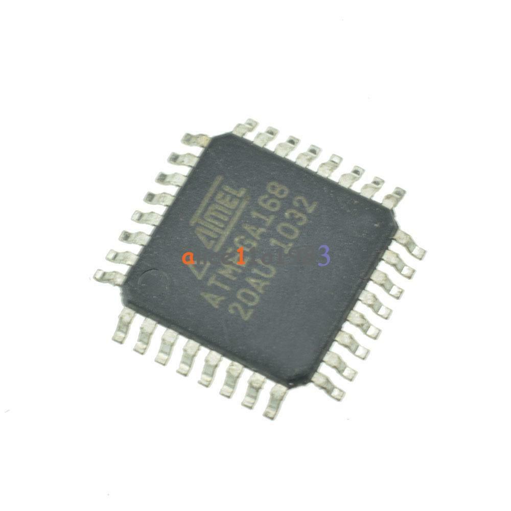 10PCS ATMEGA168-20AU IC MCU 8BIT 16KB FLASH 32TQFP SUPER GOOD  QUALITY