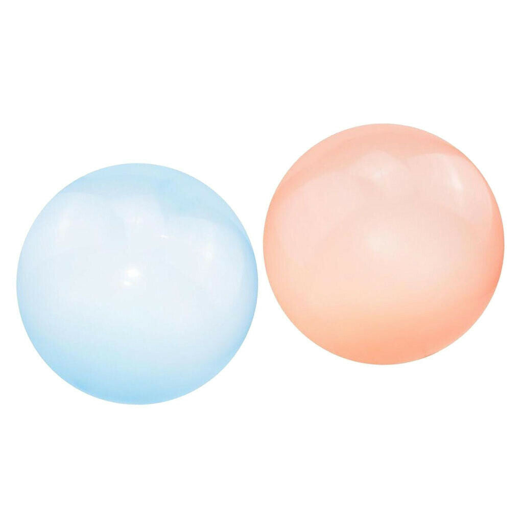 2-Pack Firm Bubble Ball Soft Balloon Amazing Stretch Garden Game Toys 70cm