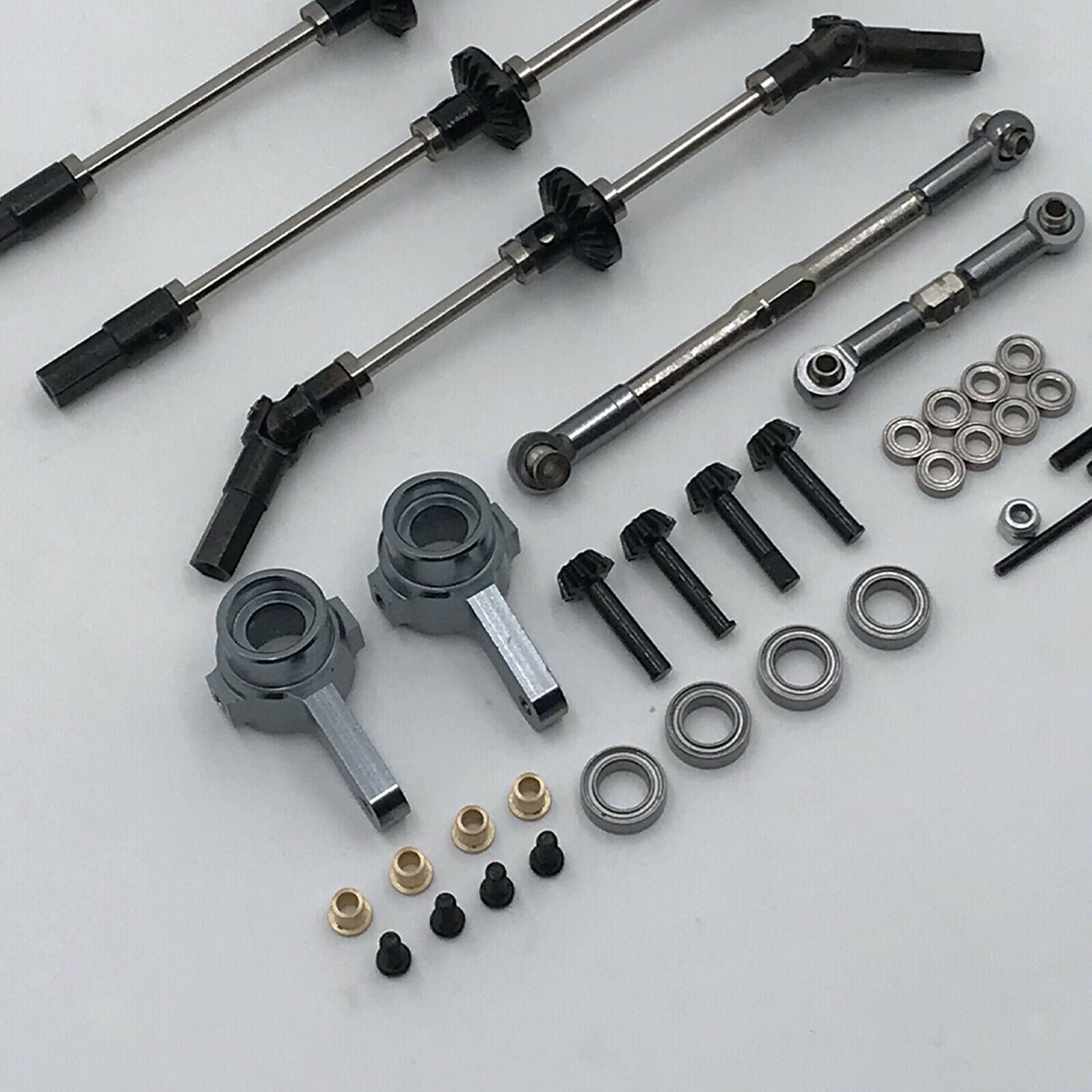 Exquisite CNC Upgrade Bridge Axle for WPL C14 C24 C-24 1/16 RC Crawler Car