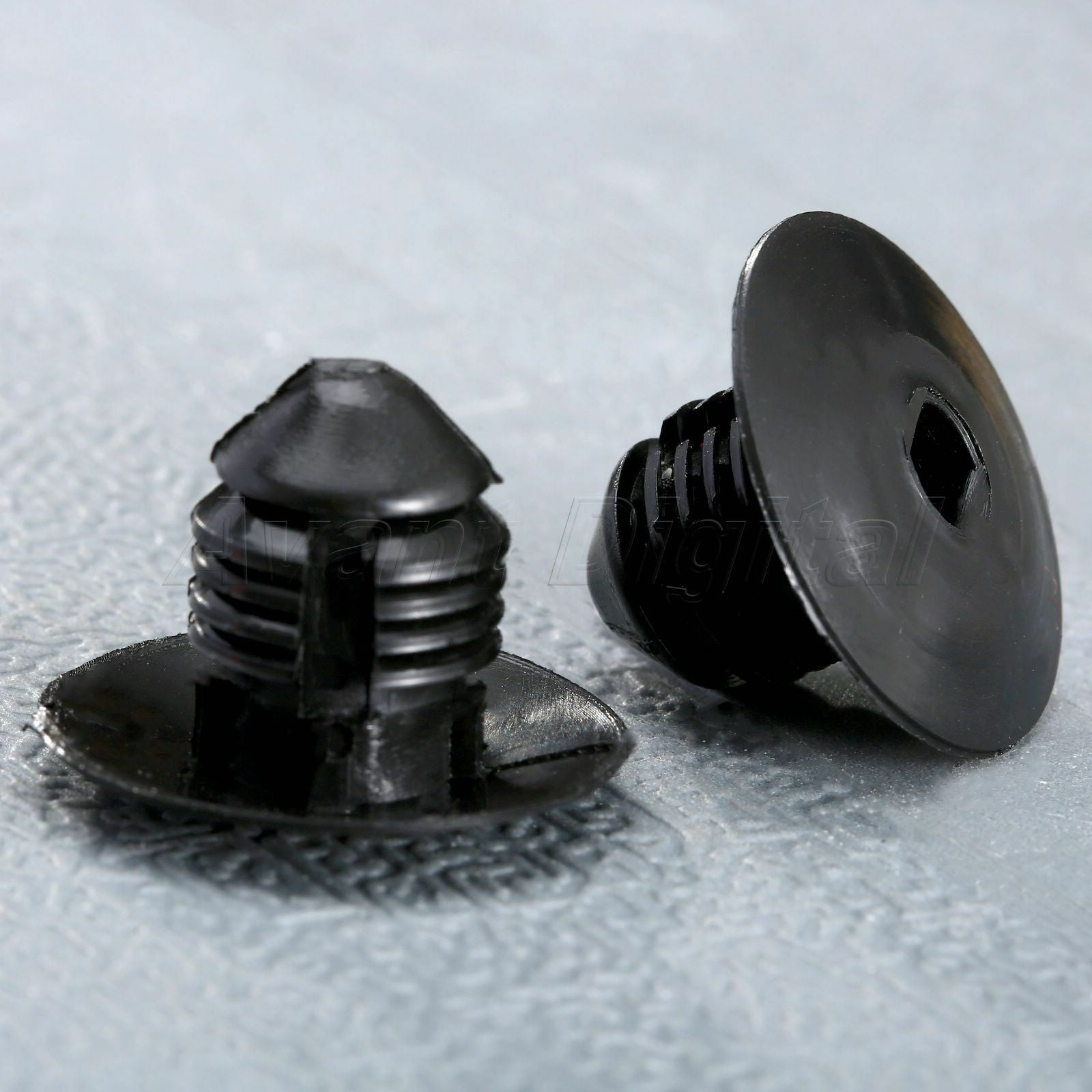 Front Bumper Cover Retainer Fascia Clip 15056810 For GM S & T Trucks Black Nylon