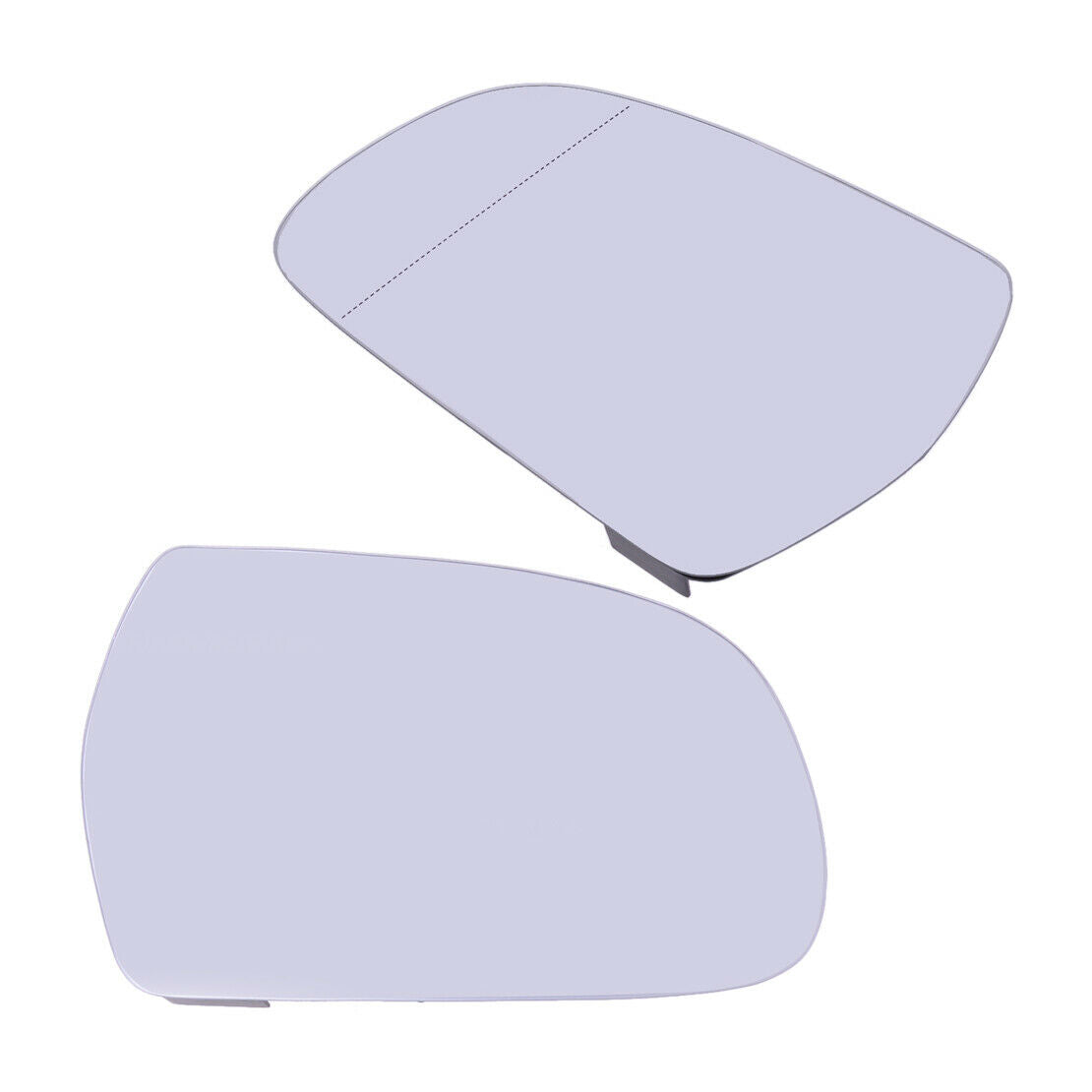 1Pair Side Rearview Mirror Glass Fit for Audi A3 2011-2013 A4 2010-16 A5 10-2017
